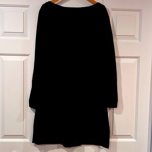 Cos black long sleeve dress